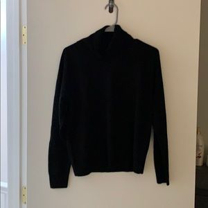 Black turtle neck